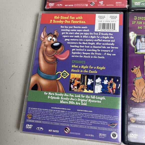 Scooby Doo DVD Lot Merry Scary Holidays Original Mysteries Ghosts Space Ace TV - Picture 10 of 10